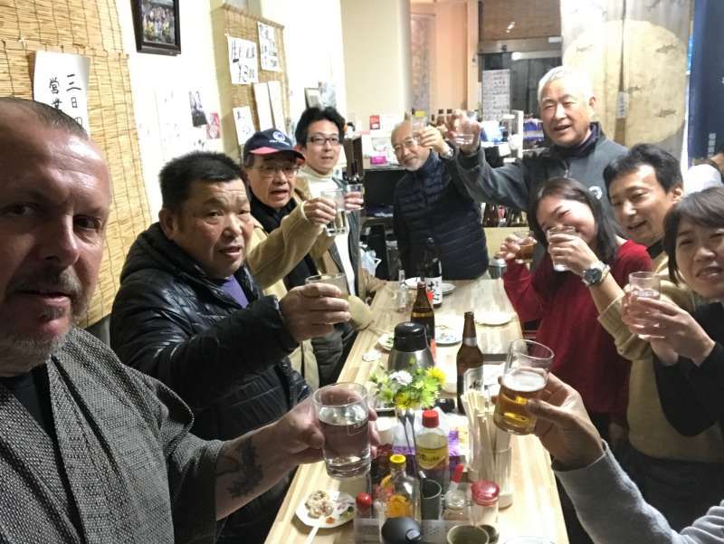 Osaka Private Tour - having fun drinking and learning about Japanese sake