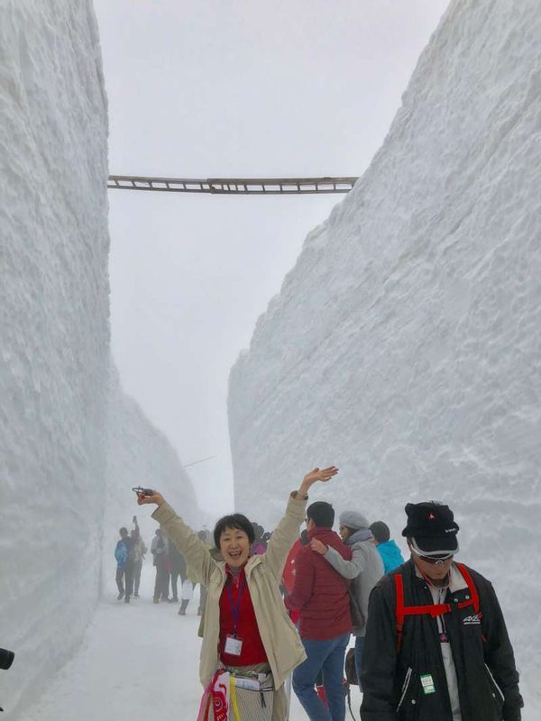 Tokyo Private Tour - Tateyama Kurobe Alpen Route 2018. Snow wall “Yuki-no-Otani” 