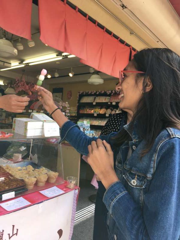 Osaka Private Tour - Colorful Mochi.