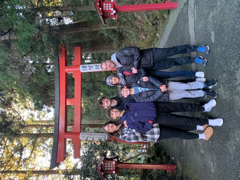 Chiba Private Tour - My guests and Hakone Shrine