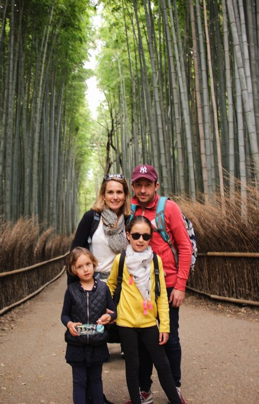 Kyoto Private Tour - In low season such as February, you can easily manage to take pictures at Bamboo forest.