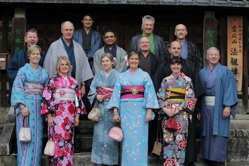 Kyoto Private Tour - I organized tailor-made tour with 18 people from New Zealand.