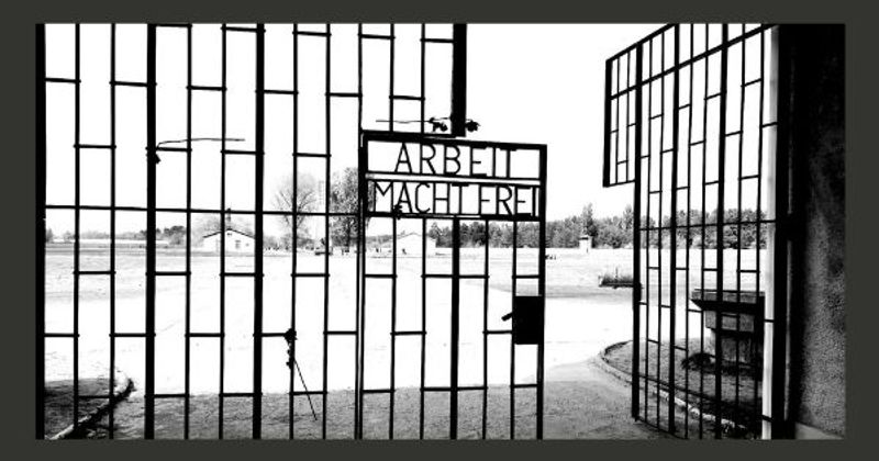 Berlin Private Tour - The entrance gate to the camp