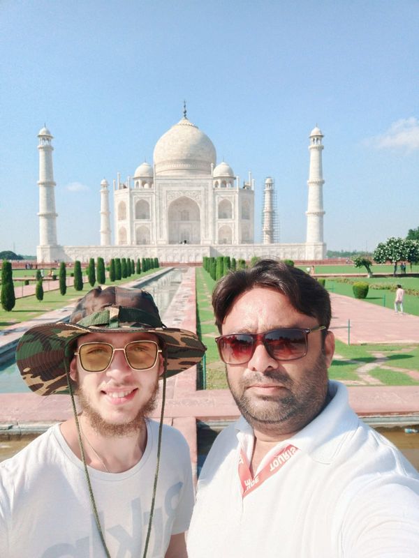 Delhi Private Tour - With Our Happy Guest