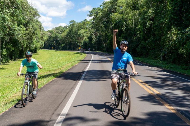 Iguazu Falls (Brazil) Private Tour - Cycling inside the national park