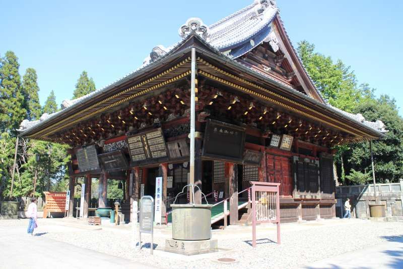 Narita Private Tour - Komyodo Hall, completed in 1701. It was also used as the Main Hall. 