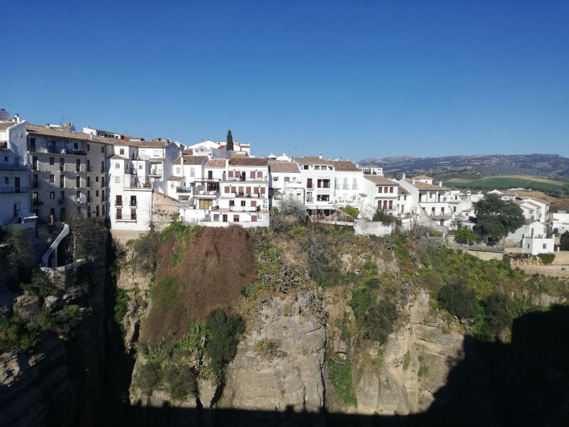 Seville Private Tour - Ronda´s cliff from the moorish quarter