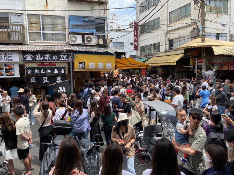 Tokyo Private Tour - Bustling Tsuki outer market