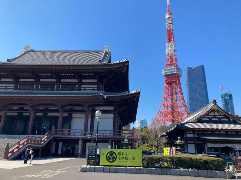 Tokyo Private Tour - Old, modern and Super modern Tokyo. (Zojo-ji, Tokyo Tower,Azabudai hills