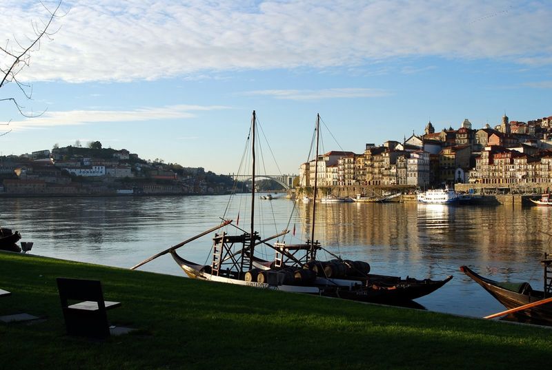 Porto Private Tour - A typical rabelo boat on the Douro river in Porto