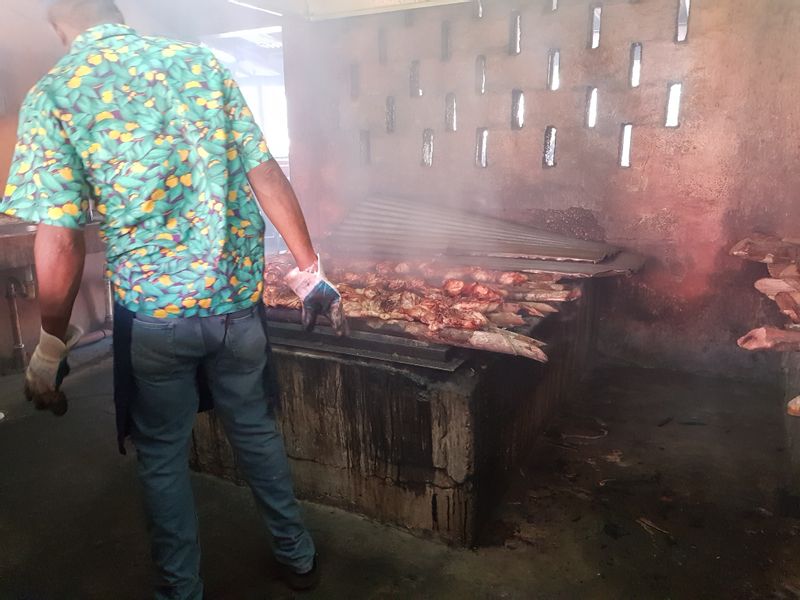 Ocho Rios Private Tour - Tasty Jamaican seasoned jerk.