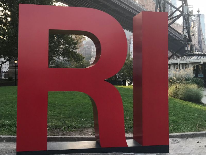 New York Private Tour - Roosevelt Island big letters