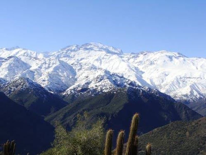 Santiago Private Tour - Views of the snow capped Andes.