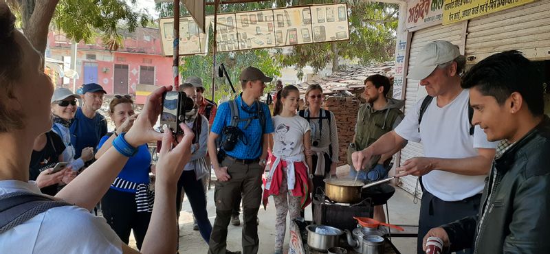 Udaipur Private Tour - Tea making in the village.