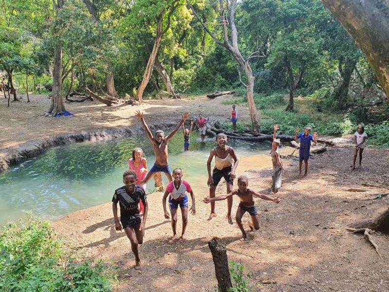 Addis Ababa Private Tour - natural swimming pool in arba minch