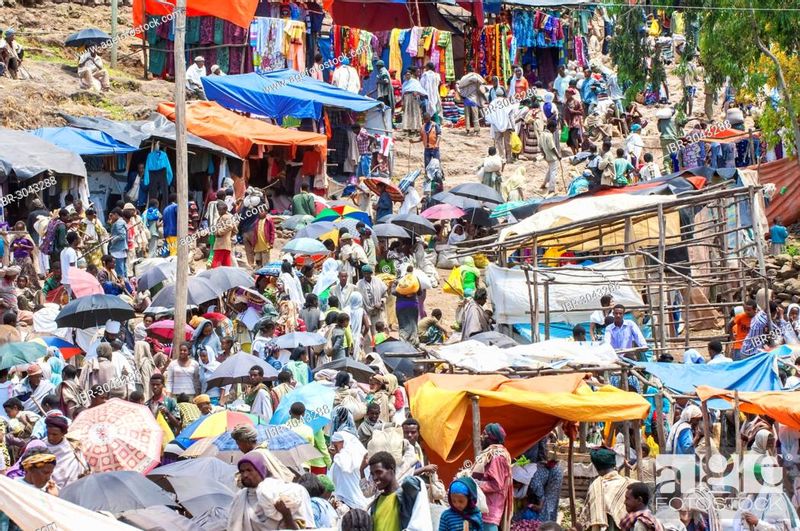 Addis Ababa Private Tour - lalibela market