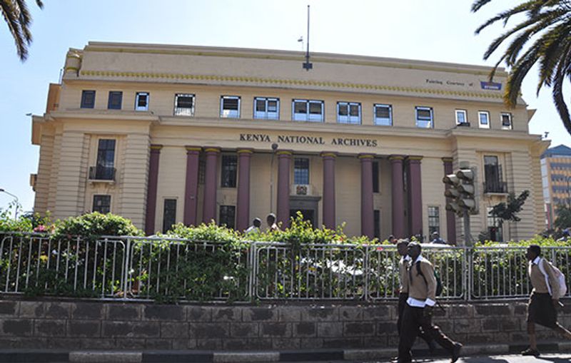 Nairobi Private Tour - Nairobi National Archives building.