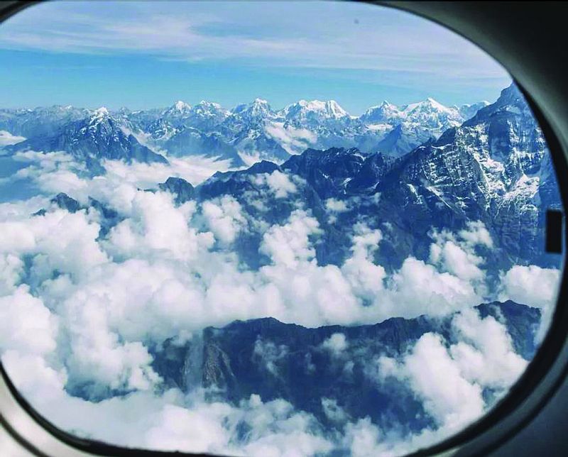 Kathmandu Private Tour - "Soar through the skies and behold the grandeur of the Himalayas on the captivating Panoramic Mountain Flight."