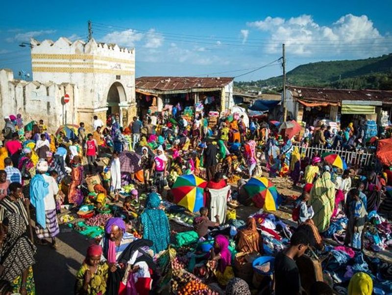 Addis Ababa Private Tour - Harar city market