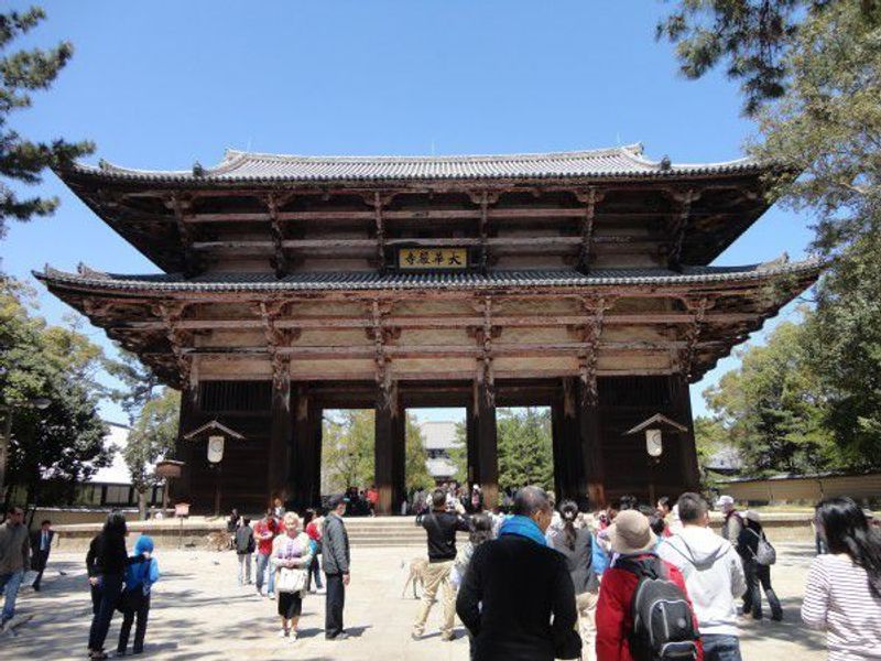 Kyoto Private Tour - Nan-daimon or ehe great Southe Gate at Todaji Temple