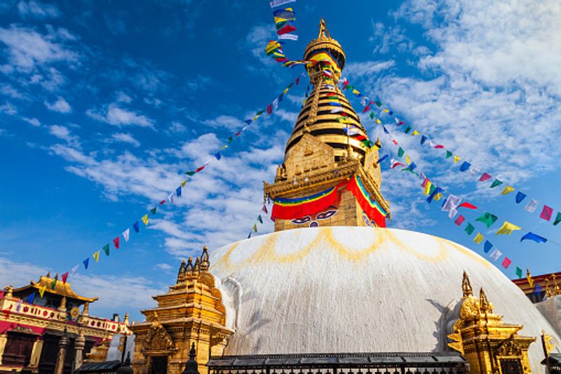 Kathmandu Private Tour - Swayambhunath: The Sacred Monkey Temple offering panoramic views and spiritual serenity.