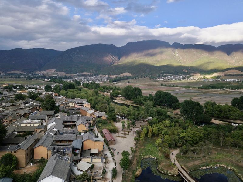 Lijiang Private Tour - Shaxi old town in a bird eye view