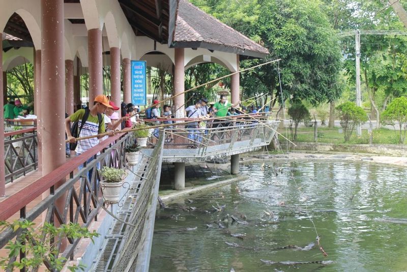 Nha Trang Private Tour - Crocodile fishing