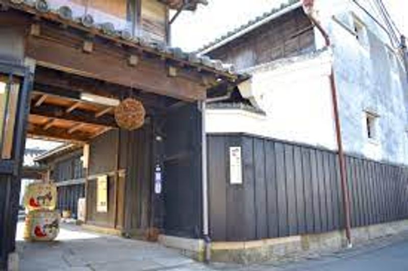 Tokushima Private Tour - The entrance of Honke Matsuura Brewing Co