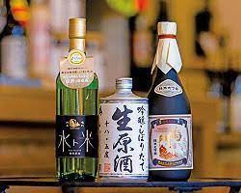 Tokushima Private Tour - Various types of sake produced by Honke Matsuura Brewing Co