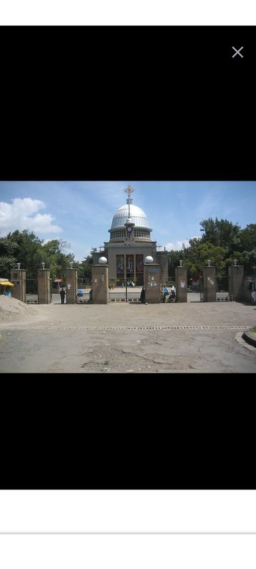 Addis Ababa Private Tour - The recent church of Debrelibanos monastery built by the order of emperor Hailesilassie in the 1960s.