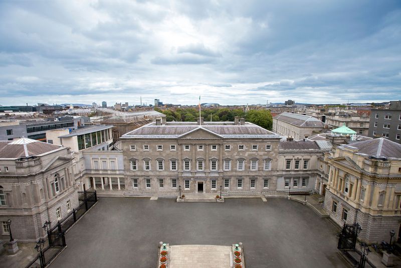 Dublin Private Tour - Leinster House - once the Ducal palace of the Duke of Leinster.