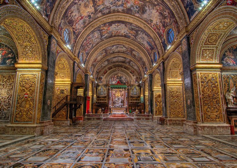 Malta Private Tour - Собор Святого Иоанна, Валлетта