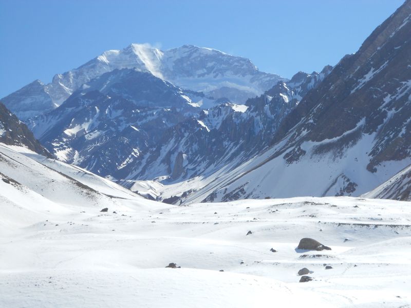 Mendoza Private Tour - Mt. Aconcagua in the background