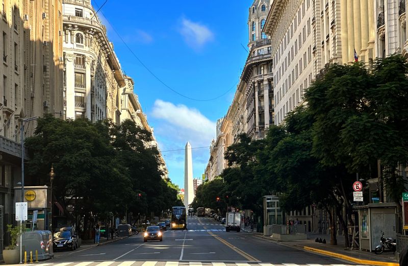 Buenos Aires Private Tour - Marvel at the towering Obelisco, an iconic symbol of Buenos Aires, Argentina. Standing proudly at the intersection of Avenida 9 de Julio and Avenida Corrientes, this magnificent monument represents the city's grandeur and rich history.