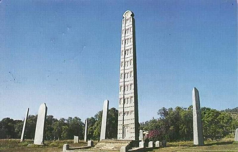 Addis Ababa Private Tour - The stele of Axum