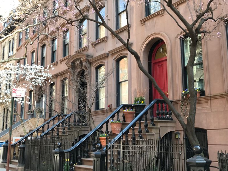 New York Private Tour - Beautiful brownstones in Brooklyn Heights