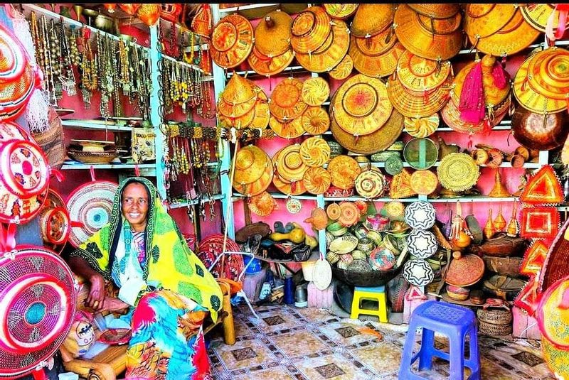 Addis Ababa Private Tour - Harari house decorated by basketry works in Harar