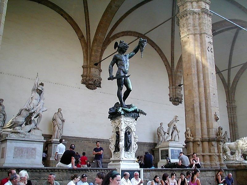 Florence Private Tour - Piazza della Signoria (Loggia dei Lanzi)