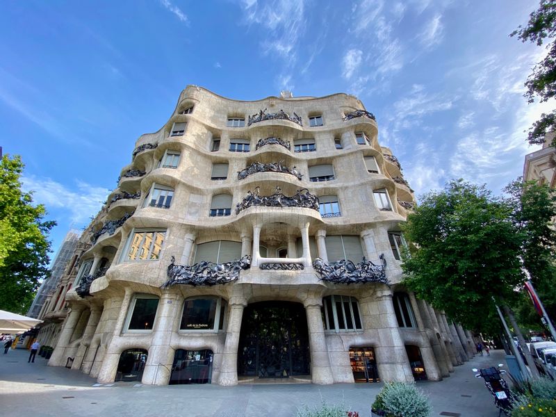 Barcelona Private Tour - Casa Milá was the last residential that Gaudi designed and constructed.