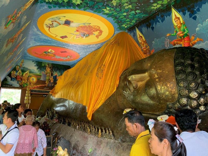 Siem Reap Private Tour - Recycling Buddha statue