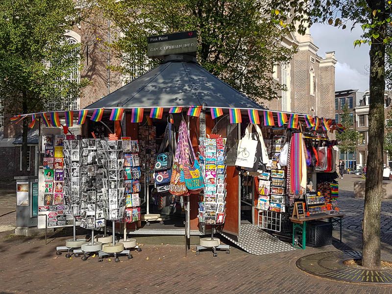 Amsterdam Private Tour - The Pink Point gay information center