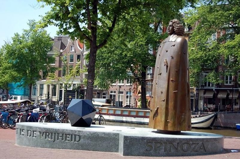 Amsterdam Private Tour - Baruch Spinoza Monument