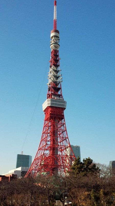 Tokyo Private Tour - Tokyo Tower is still the landmark of Tokyo, overlooking whole city of Tokyo.