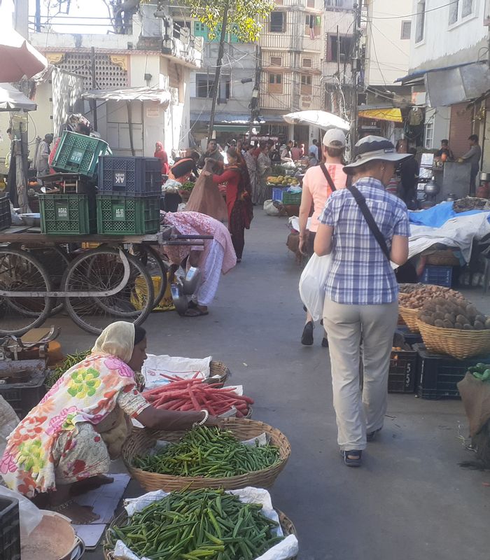 Udaipur Private Tour - Vegetable market visit 