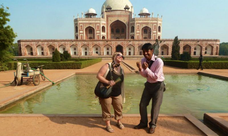 Jaipur Private Tour - while on a tour at Humanyuns tomb 