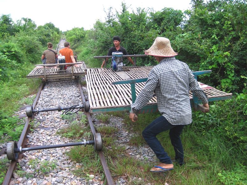 Siem Reap Private Tour - Bamboo train