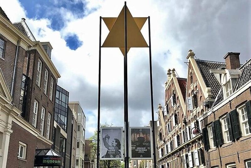 Amsterdam Private Tour - Jewish Quarter scene with Jewish national Museum building(on left)