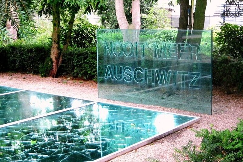 Amsterdam Private Tour -  Memorial to Auschwitz Victims at Jewish Quarter