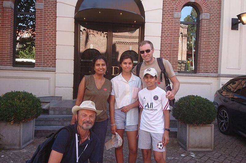 Amsterdam Private Tour - Group photo by Gassan Diamonds with Jean-Jacques (France) and his family 