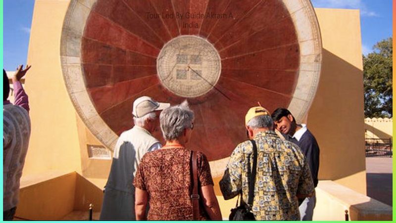 Jaipur Private Tour - At Jantar Mantar 